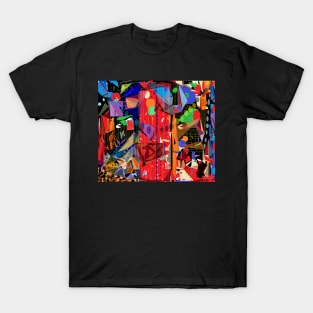 Blasted Red Tote, Mug, Mask T-Shirt